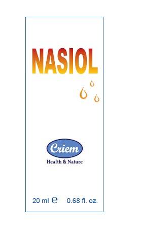 Nasiol Gocce Olio Vegatele per Naso e Orecchie 20 ml