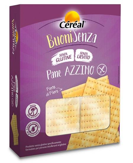 Cereal BuoniSenza Pane Azzimo Senza Glutine 180 G