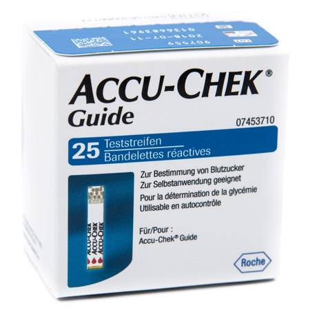 Accu - Chek Strisce Misurazione Glicemia 25 Pezzi