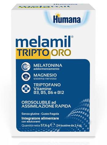 Melamil Tripto Oro Integratore per il sistema nervoso 24 bustine