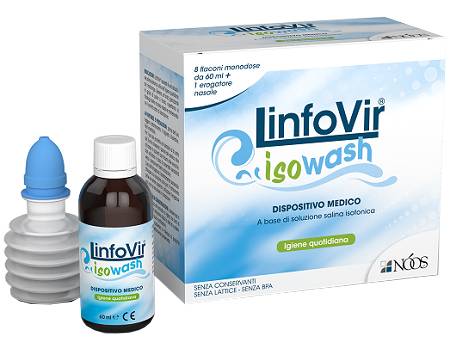 LinfovirI Isowash Soluzione Salina Isotonica 8 flaconcini