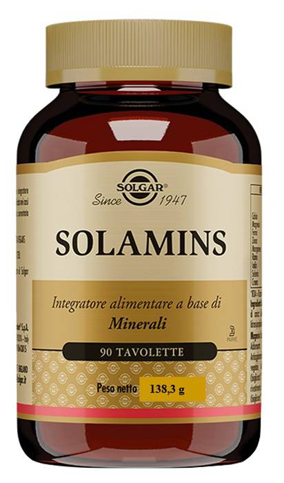 Solgar Solamins Integratore di Sali Minerali 90 tavolette