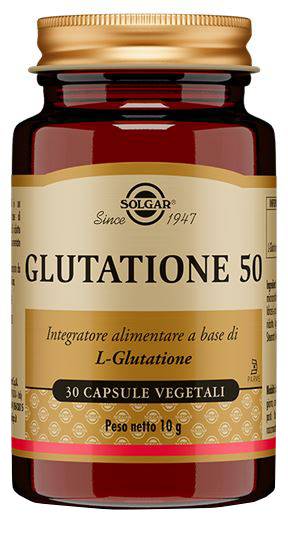 Solgar Glutatione 50 Integratore Antiossidante 30 capsule