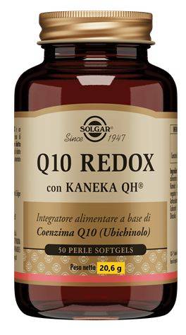 Solgar Q10 Redox Integratore Antiossidante 50 perle softgel