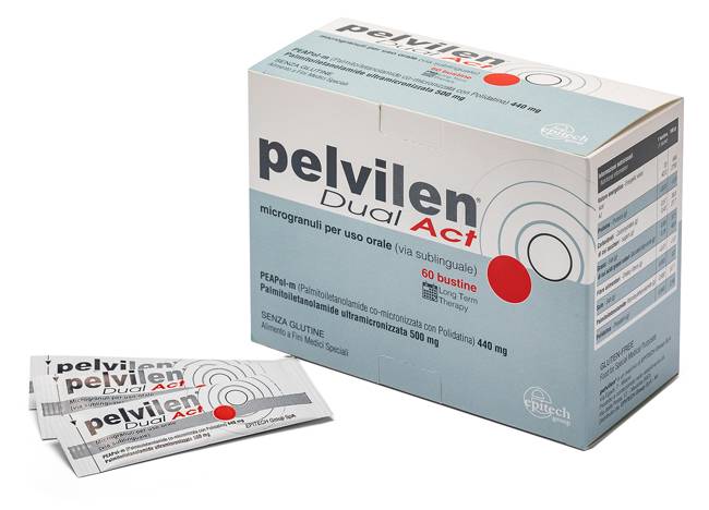 Pelvilen Dual Act per il contrasto neuroinfiammatorio 60 bustine