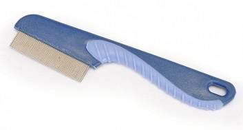 PETTINE PULCI MANICO PLASTICA+GOMMA