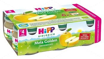 Hipp Bio Omogeneizzato Mela Golden 6X80 g