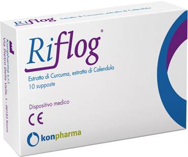 Riflog per l'Infiammazione della Prostata 10 supposte