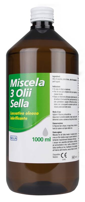 Sella Miscela 3 Oli Lassativo 1litro
