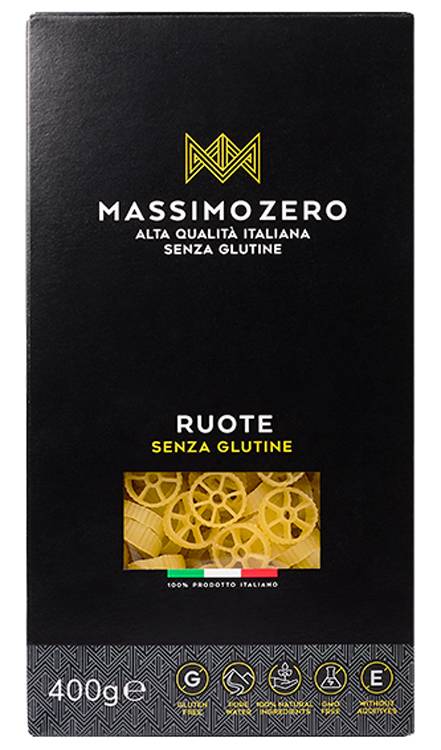 Massimo Zero Ruote Pasta Senza Glutine 400 g