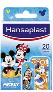 HansaPlast Cerotti per Bambini Mickey and Friends 20 Pezzi