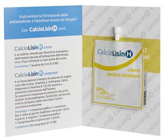 CalcioLisin H Emulsione Trattamento per l' Herpes 5 ml