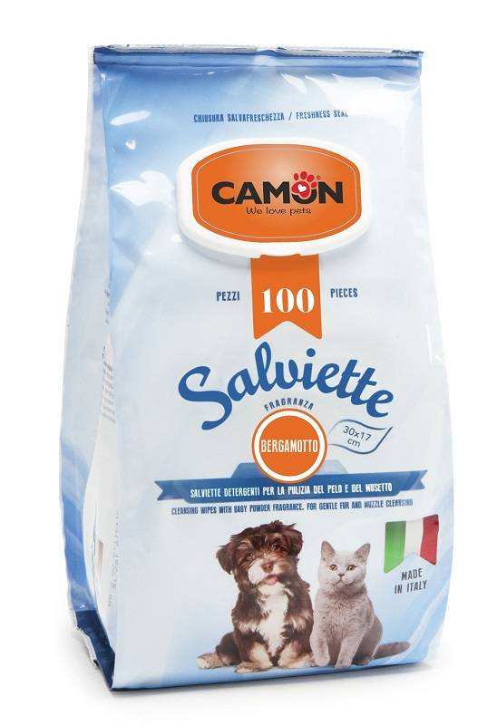 SALVIETTE AL BERGAMOTTO 100 PEZZI