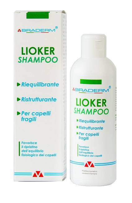 Braderm Lioker Shampoo Capelli Fragili 200 ml