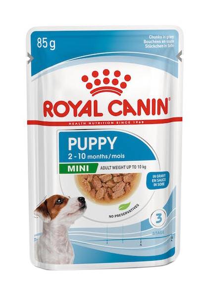 SIZE HEALTH NUTRITION MINI PUPPY 85 G