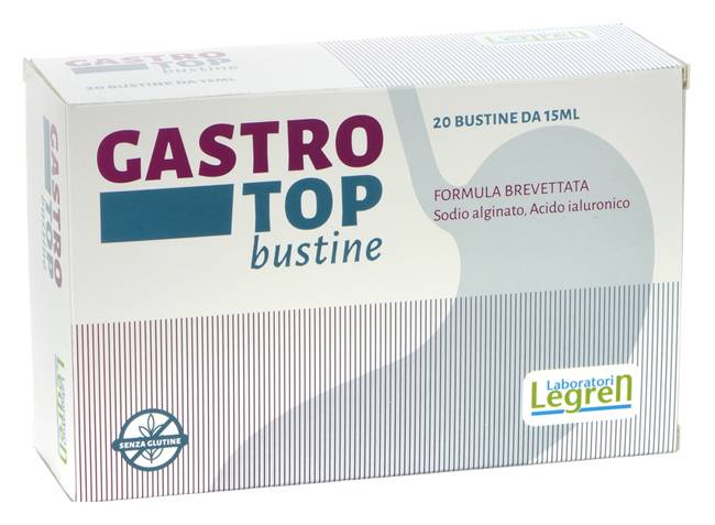 Gastrotop Integratore per il Reflusso Gastro - Esofageo 20 Bustine