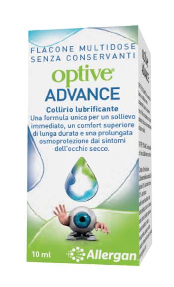 Allergan Optive Advance Collirio Lubrificante Occhio Secco 10 ml