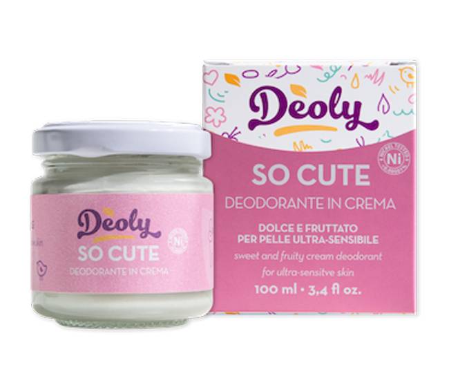 Deoly So Cute Deodorante in Crema per il Corpo 100 ml