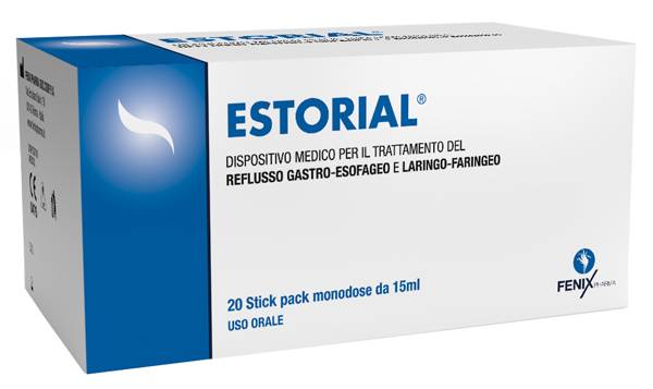 Estorial Dispositivo Medico per Reflusso Gastro - Esofageo 20 Stick