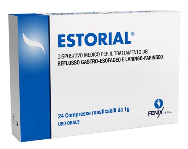 Estorial Integratore per il Reflusso Gastro - Esofageo 24 compresse masticabili