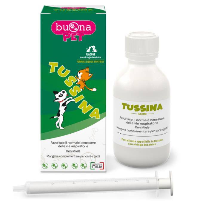 Tussina Integratore per benessere delle vie aeree di cane e gatto 100 g