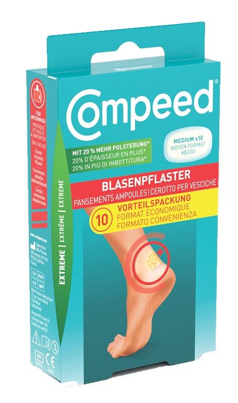 Compeed Cerotti per Vesciche Extreme 10 Pezzi