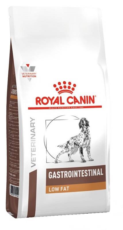 VETERINARY HEALTH NUTRITION DOG GASTROINTESTINAL LOW FAT 1,5KG