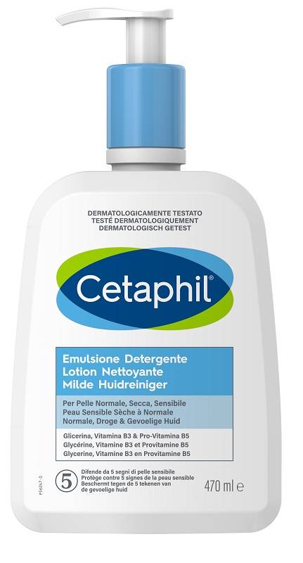 Cetaphil Emulsione Detergente per Rimuovere il Make up 470 ml