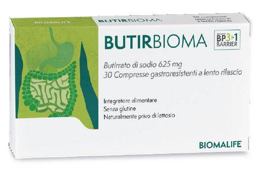 Butirbioma Integratore per il Benessere Intestinale 30 Compresse