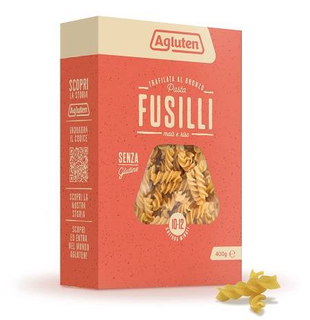 AGLUTEN FUSILLI SENZA GLUTINE TAGLIO PREZZO 400 G