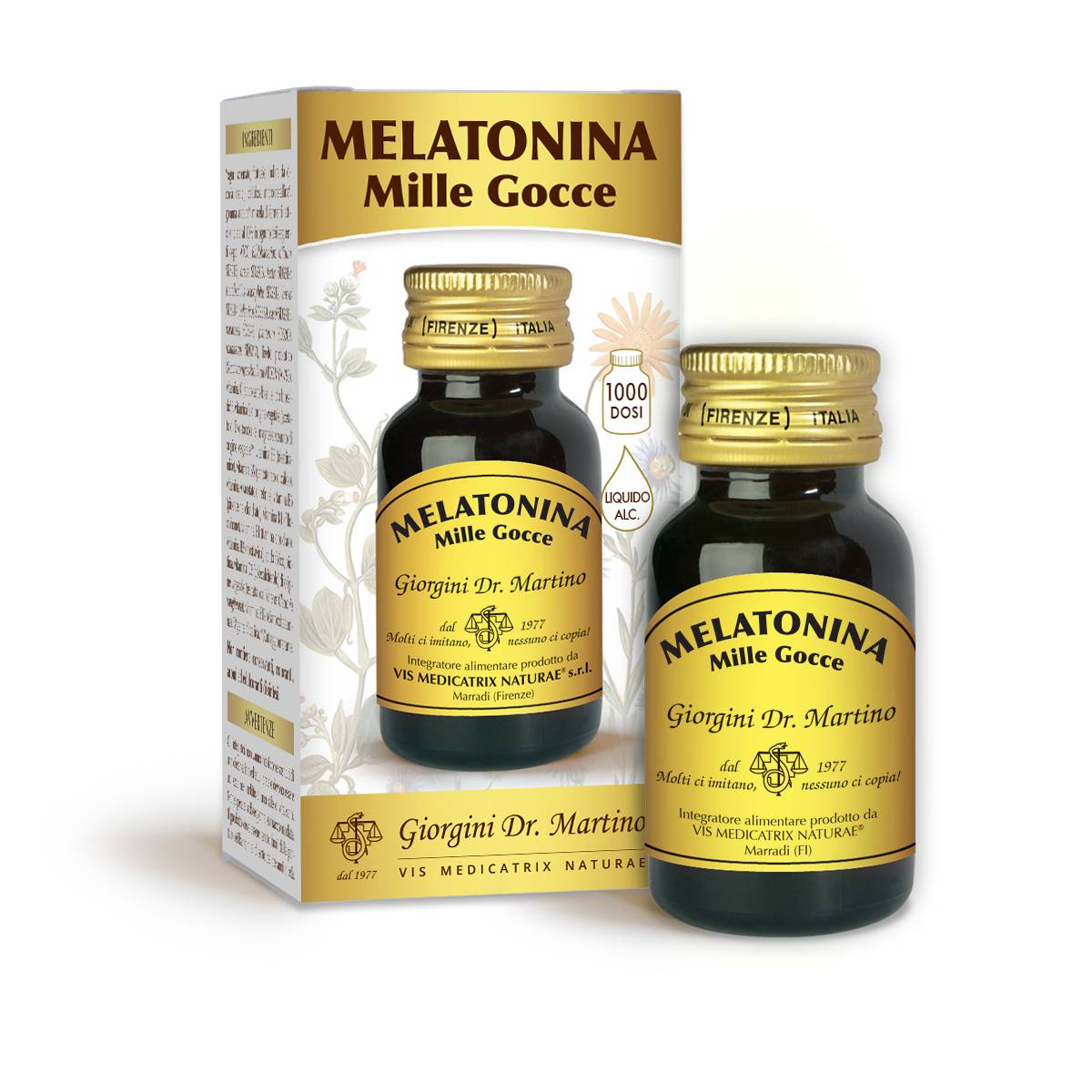 Dr Giorgini Melatonina Mille Gocce Integratore per il Benessere del Sonno 30 ml