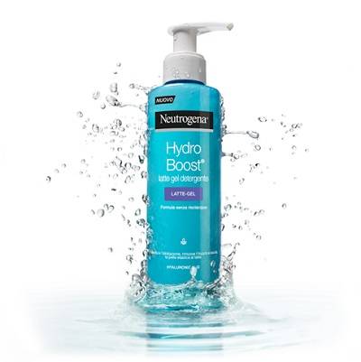 Neutrogena Hydro Boost Latte gel detergente per il viso 200 ml