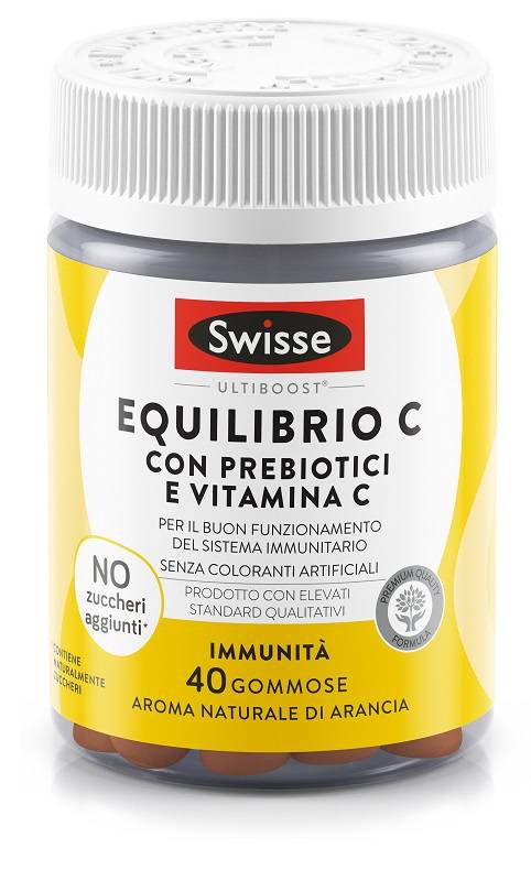 Swisse Equilibrio C Integratore per il Sistema Immunitario 40 gommose