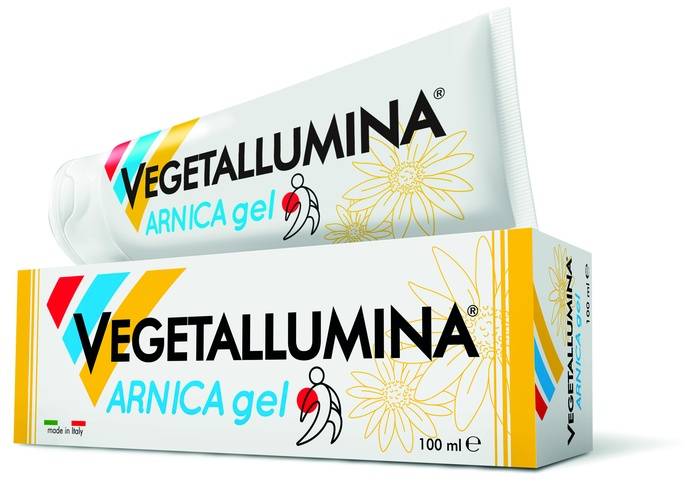 Vegetallumina Arnica Gel per sensazione di sollievo alle zone cutanee trattate 100 ml