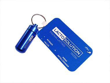 Lactosolution 1500 Integratore a base di enzima lattasi con aggiunta di calcio 15 compresse con portapillole