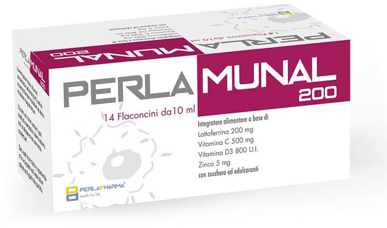 Perlamunal 200 Integratore per il sistema immunitario 14 flaconcini x 10 ml