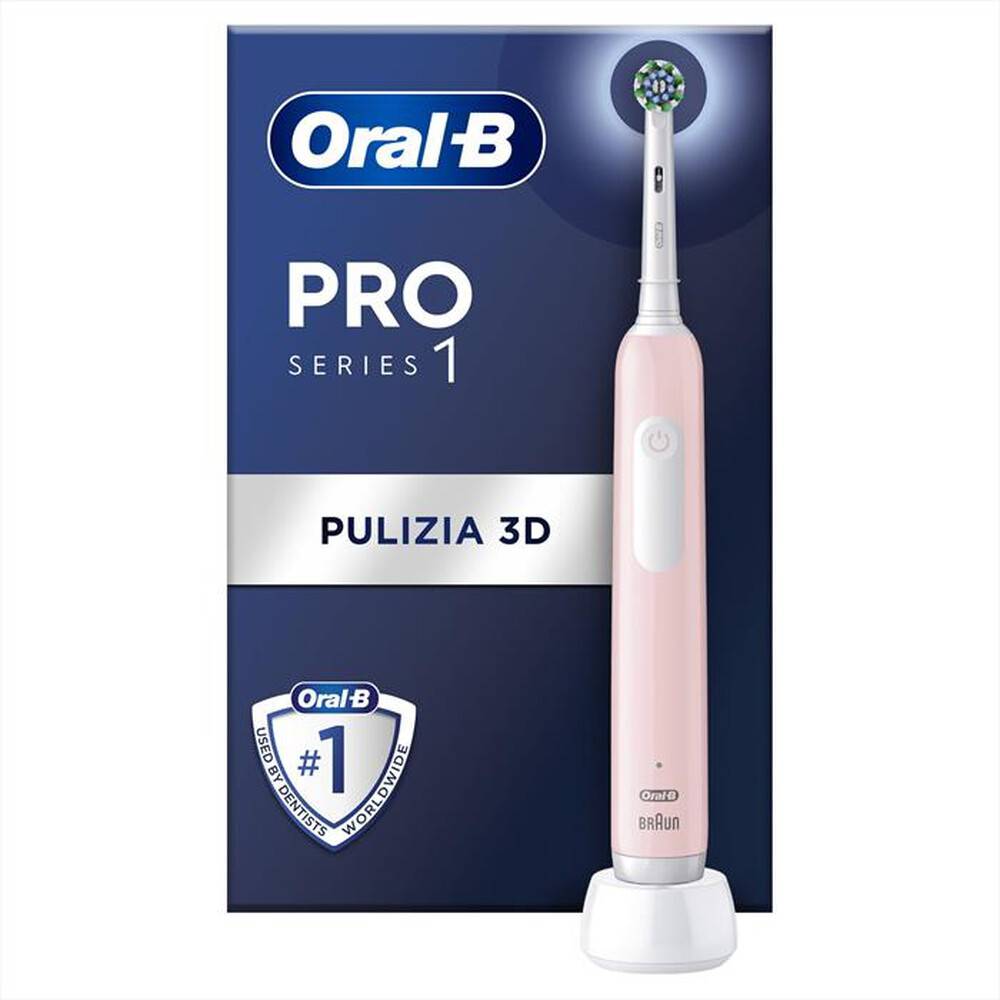 Oral B Pro 1 Spazzolino Elettrico Colore Rosa