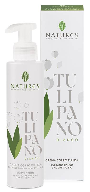 Nature's Tulipano Bianco Crema fluida per il corpo 150 ml