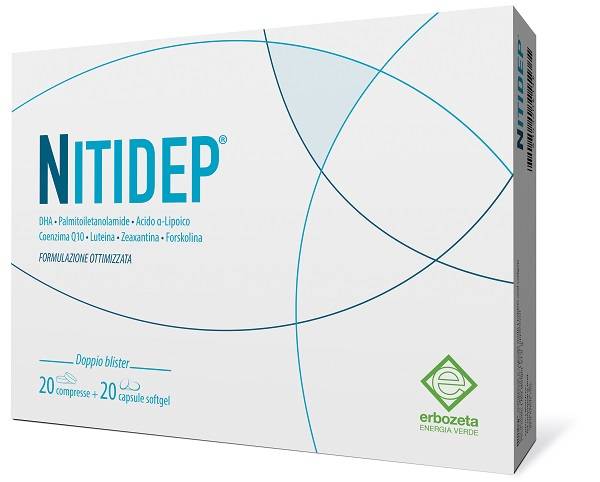 Nitidep Integratore per il benessere della vista 20 compresse + 20 capsule softgel