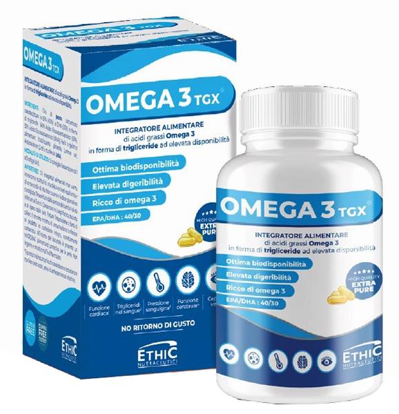 Omega3 TGX Integratore di acidi grassi omega - 3 60 capsule softgel
