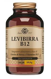 Solgar Levibirra B12 Integratore Energetico 250 tavolette