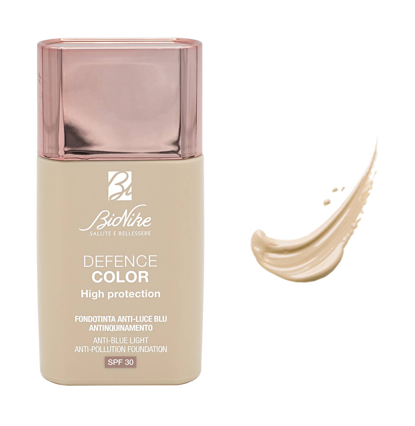 BioNike Defence Color High Protection Fondotinta N301 Perle 30 ml Nuova Formula