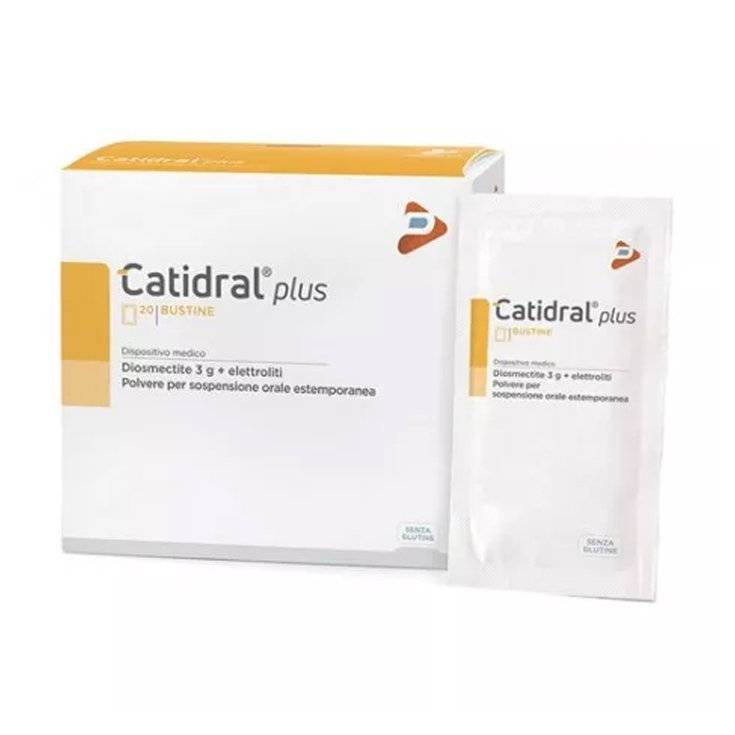 Catidral Plus Trattamento orale delle diarree acute e croniche 30 bustine