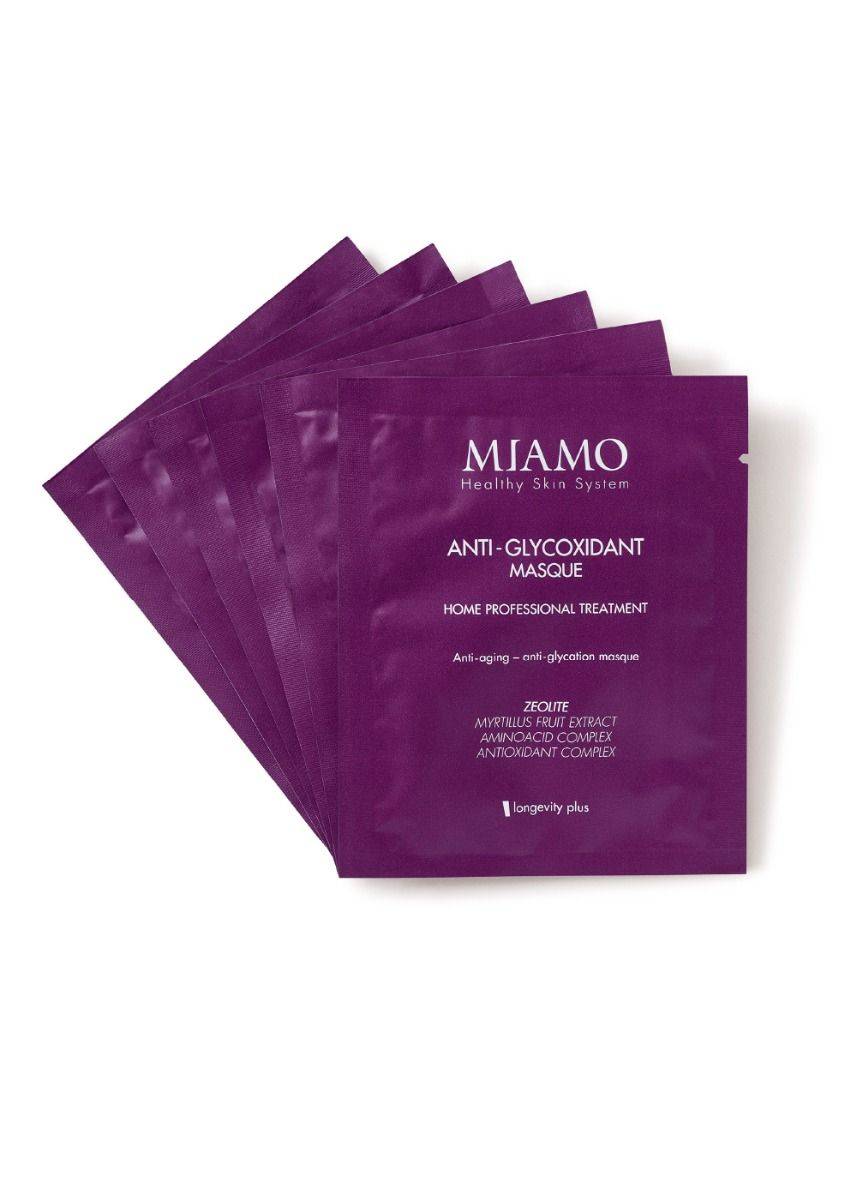 Miamo Anti Glycoxidant Masque Anti - Età Viso 6x10 ml