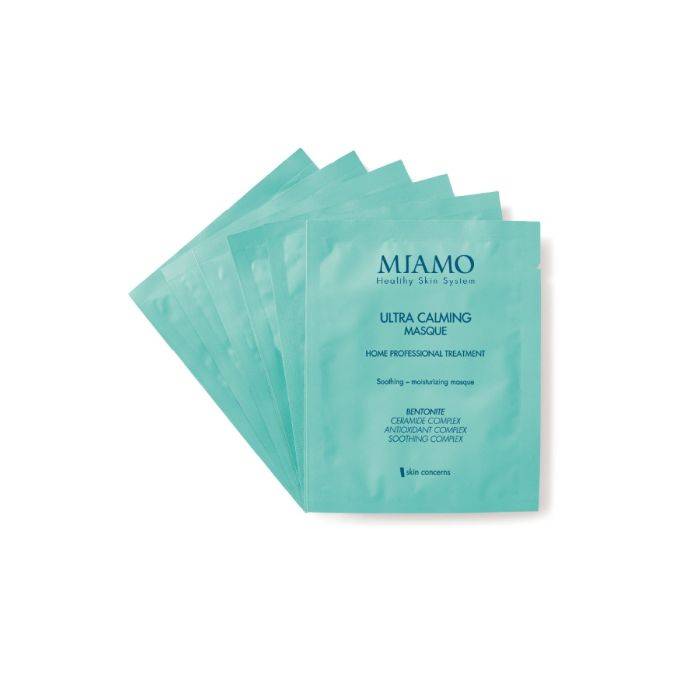 Miamo Ultra Calming Masque Maschera Lenitiva Idratante Viso 6 x 10 ml
