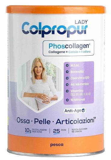 Lady Colpropur Integratore per il benessere delle ossa 340 g