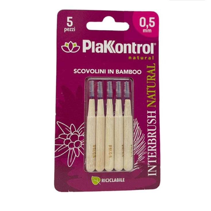 Plakkontrol Interbrush 0,5 mm Scovolino interdentale 5 pezzi