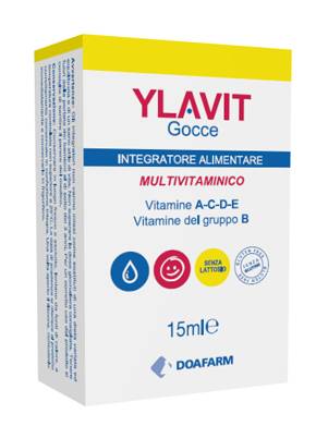 Ylavit Gocce Integratore multivitaminico 15 ml