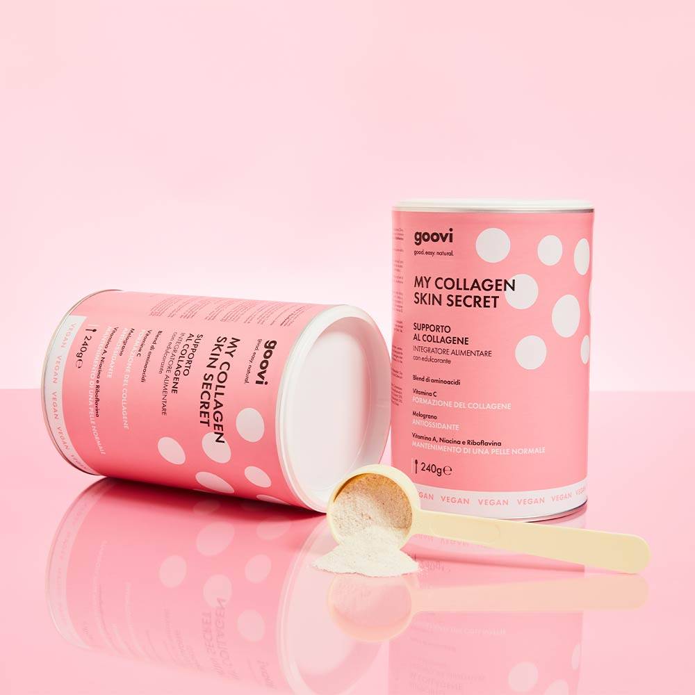 Goovi My Collagen Skin Secret Integratore di Collagene Vegetale 240 g