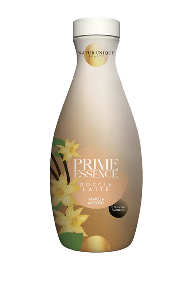 Natur Unique Prime Essence Muschio Vaniglia Doccia latte 450 ml